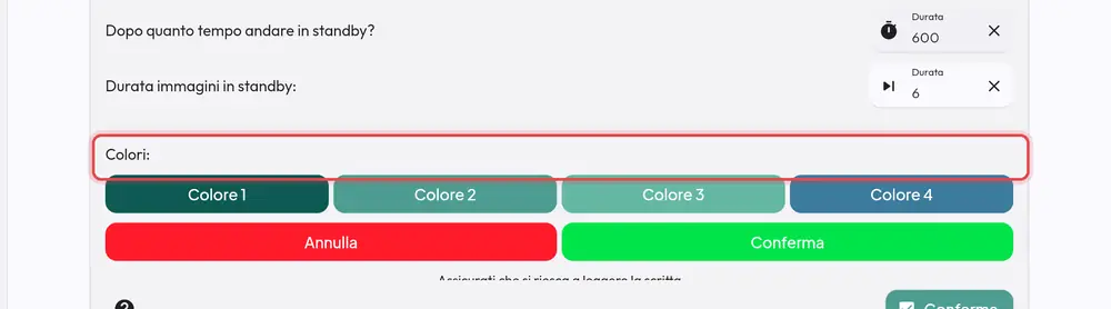 Dove si trova «Colori»