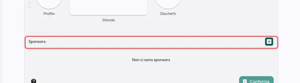 Dove si trova «Sponsors»